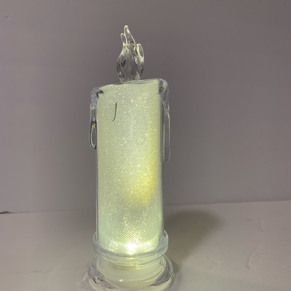 LED 7” Candle Flameles Devotional Religious Jesus Christ New with Box - Picture 3 of 6